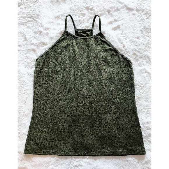 Good Condition | GAPfit Halter Neck Olive Green Tank | Size Medium | Altered - Picture 7 of 11